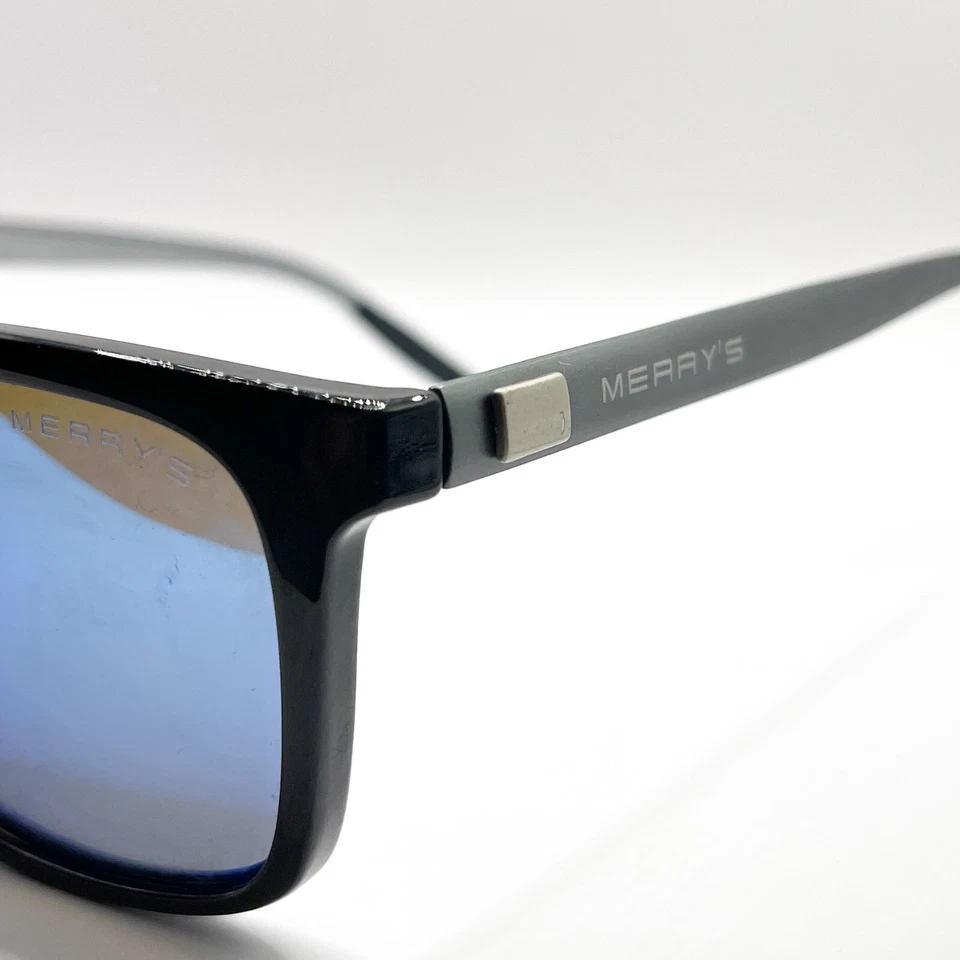 Gafas de sol Merry's S'8286 negras unisex de aluminio polarizado 56-16 140 Foto 2 de 4