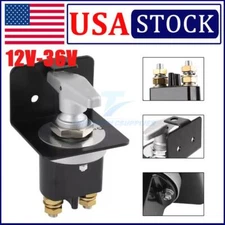 12V-36V Battery Kill Switch Disconnect Isolator Power Cut OFF Car Boat Marine RV