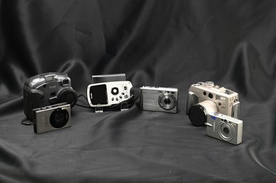 Assorted Digital Sony, Canon & Kodak Cameras/Playsport-Tested-Sold Individually