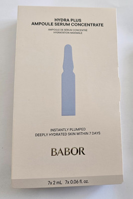 BABOR Hydra Plus Ampullen Serum  Concentrate 7x2ml - NEU und ungeöffnet