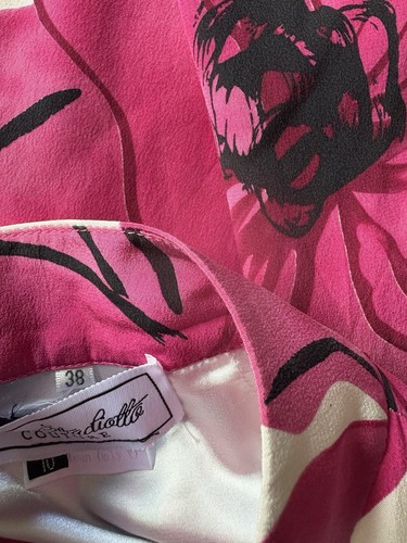 SONIA STRADIOTTO COUTURE - Vintage Mid Length A-Line Belted Cape - Size 38 (10) - Picture 15 of 15