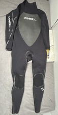 O'NEILL Men's 3/2 HEAT 3Q-Back Zip Wetsuit - BLK/BLK - 2XLs New With Tags