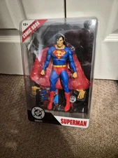 McFarlane DC Direct SUPERMAN ZERO HOUR #4 7” Action Fig. + Comic Book NEW & Seal