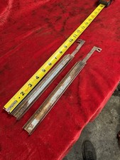 1949 1950 1951 1952 Chevrolet 4 Dr. Rear Door Window Glass Channels Guides Oem