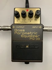 BOSS PQ-3B Bass Parametric Equalizer Vintage Guitar Effect Pedal