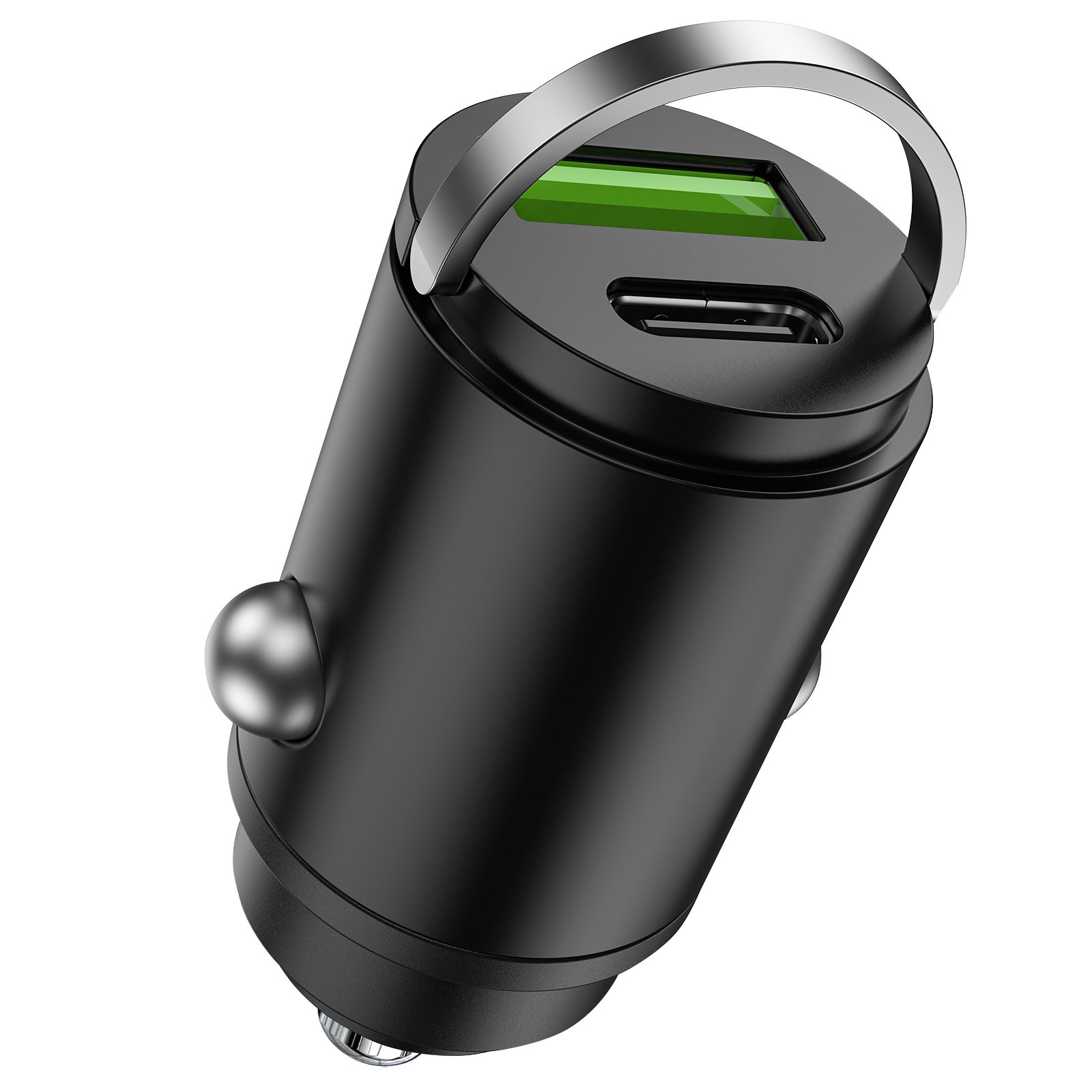 100W Super Fast Car Charger Dual Port USB C Car Charger Cigarette Lighter