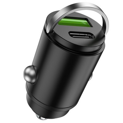 100W Super Fast Car Charger Dual Port USB C Car Charger Cigarette Lighter