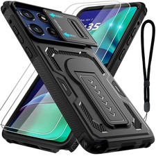 for Motorola Moto G Stylus 5G 2025 Case with 2 Pack Screen Protector, Upgrade...