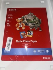 Canon Pixma Matte Photo Paper MP-101 8.5 x 11 50 sheets