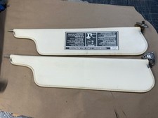 73 -79 Ford Truck 78 79 Bronco Sun Visors Sunvisors White Vinyl 1973-1979 Oem 73 -79 Ford Truck 78 79 Bronco Sun Visors Sunvisors White Vinyl 1973-1979 Oem
