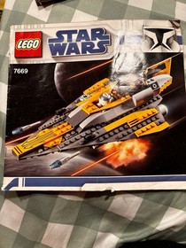 Lego Star Wars Manuals For 8038, 7669, 7671 And 8095-please See Description