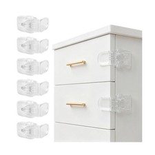 Roctee 6 Pack Drawer Baby Locks Clear, Baby Proof Locks for Sid... FAST USA SHIP