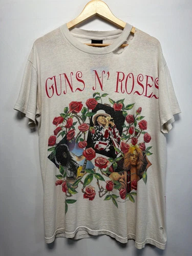 Guns N Roses Skin N Bones Tour T-Shirt 1990s vintage concert t-shirt, vintage, single stitch, B+ condition