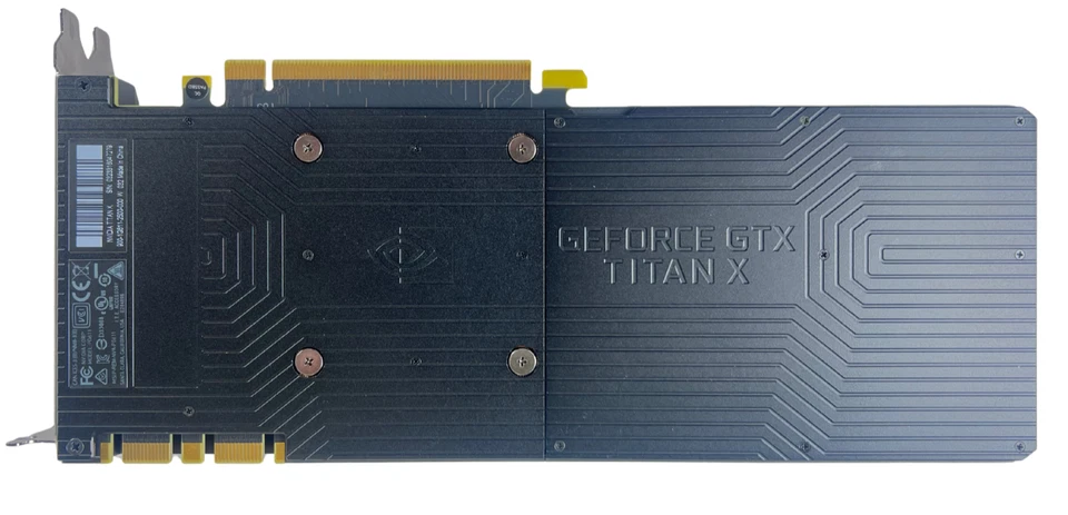 NVIDIA GeForce GTX Titan X Pascal 12GB GDDR5X GPU P/N: 900-1G611-2500-000 - Image 3 of 4