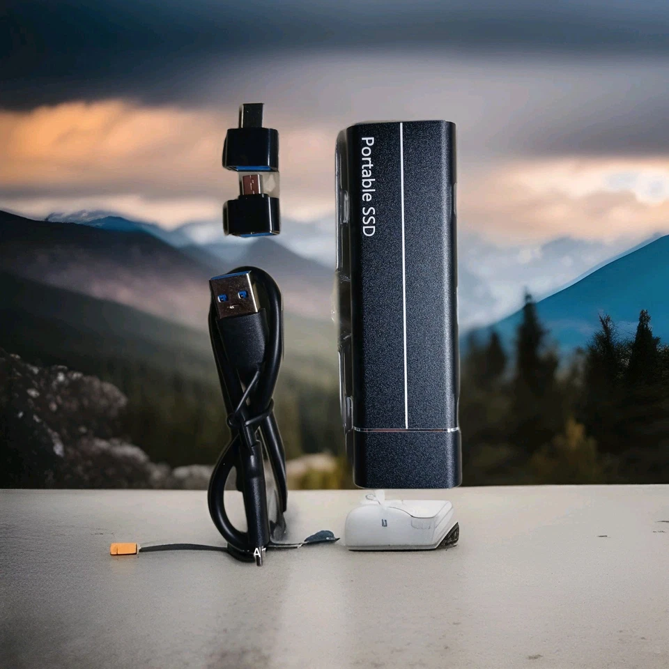 NEU'16TB 128TB Portabel SSD M.2 Hard Drive Emclosure USB 3.1. Type-c (Geb 1) M.2 - Bild 3 von 4