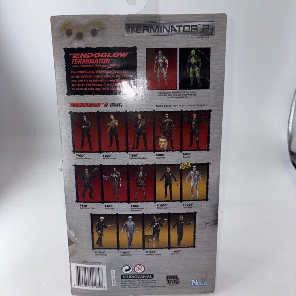 NECA Terminator 2 Endoglow Terminator 2015 Neca Exclusive Glow In The Dark #A - Image 3 of 4