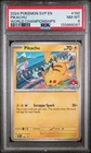 2024 POKEMON SVP EN-SV BLACK STAR PROMO WORLD CHAMPIONSHIPS #190 PIKACHU PSA 8