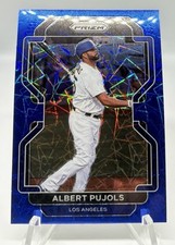 2022 Panini Prizm - Tier II Albert Pujols #137 Blue Velocity Prizm
