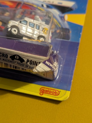 Micro Machines Newsmakers 1996 de colección #26 - Galoob - Juguetes años 90 - Furgoneta Ford Explorer - Imagen 7 de 14