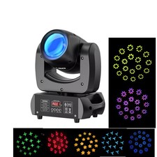150W LED Moving Head Light RGBW Gobo Beam Stage Spot Lighting DJ Disco DMX