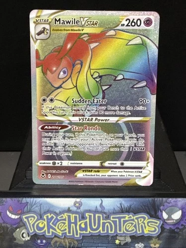 Pokemon Card Mawile VSTAR 200/195 Silver Tempest Secret Rare Light Play