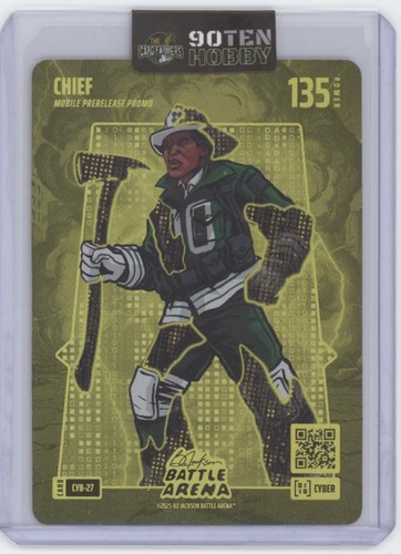 2025 Bo Jackson Battle Arena Update Chief Cyber Mobile Prerelease Promo #CYB-27