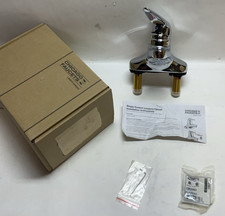 Chicago Faucets 420-E2805ABCP Deck-Mounted Single Mounted Bathroom Sink Faucet