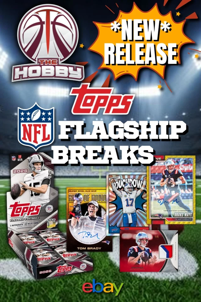🏈2026 TOPPS FOOTBALL🏈 NFL FLAGSHIP BREAKS