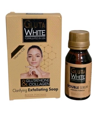 glutathione soap ebay Gluta White Glutathione & Collagen Clarifying & Exfoliating Soap 190g,  Serum
