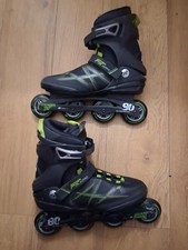K2 F.I.T 80 Pro Inline Skates Grey/Black, Size 10.5 UK