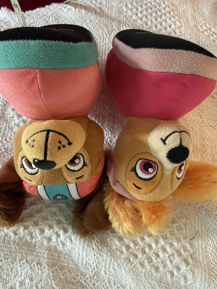 Zapatillas 3D de felpa Liberty & Skye de Nickelodeon PAW PATROL para niñas pequeñas talla 9/10 Foto 4 de 4