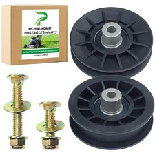 532194326 V Groove Idler Pulley  532194327 Flat Kit Fits Husqvarna 194326