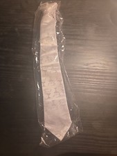 First Holy Communion White Clip On Tie Featuring Embroidered Chalice