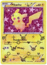 Pikachu - RC7/RC25 - Uncommon PL/MP, English Pokemon Legendary Treasures on eBay