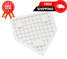 Champion Sports Rubber Bases & Home Plate, Waffle Bottom Non-Slip Indoor/Outdoor