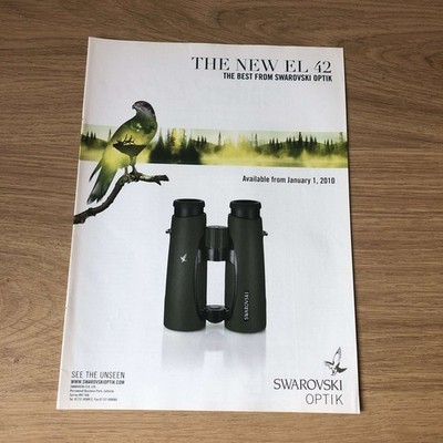 GUNS94 MAGAZIN WERBUNG 12X9 SWAROVSKI OPTIK EL 42 FERNGLAS