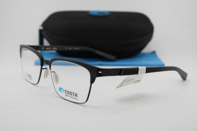 NEW COSTA DEL MAR X BUREO UCO100 11 BLACK GREY AUTHENTIC EYEGLASSES 52-18