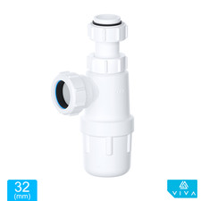 VIVA 32mm 40mm Bottle Trap Shallow Telescopic Waste Bathroom Basin Kitchen Sink