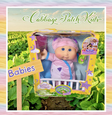Cabbage Patch Kids Babies - SIERRA SAVANNAH  Born Jan 27th w/Kitten Pajamas