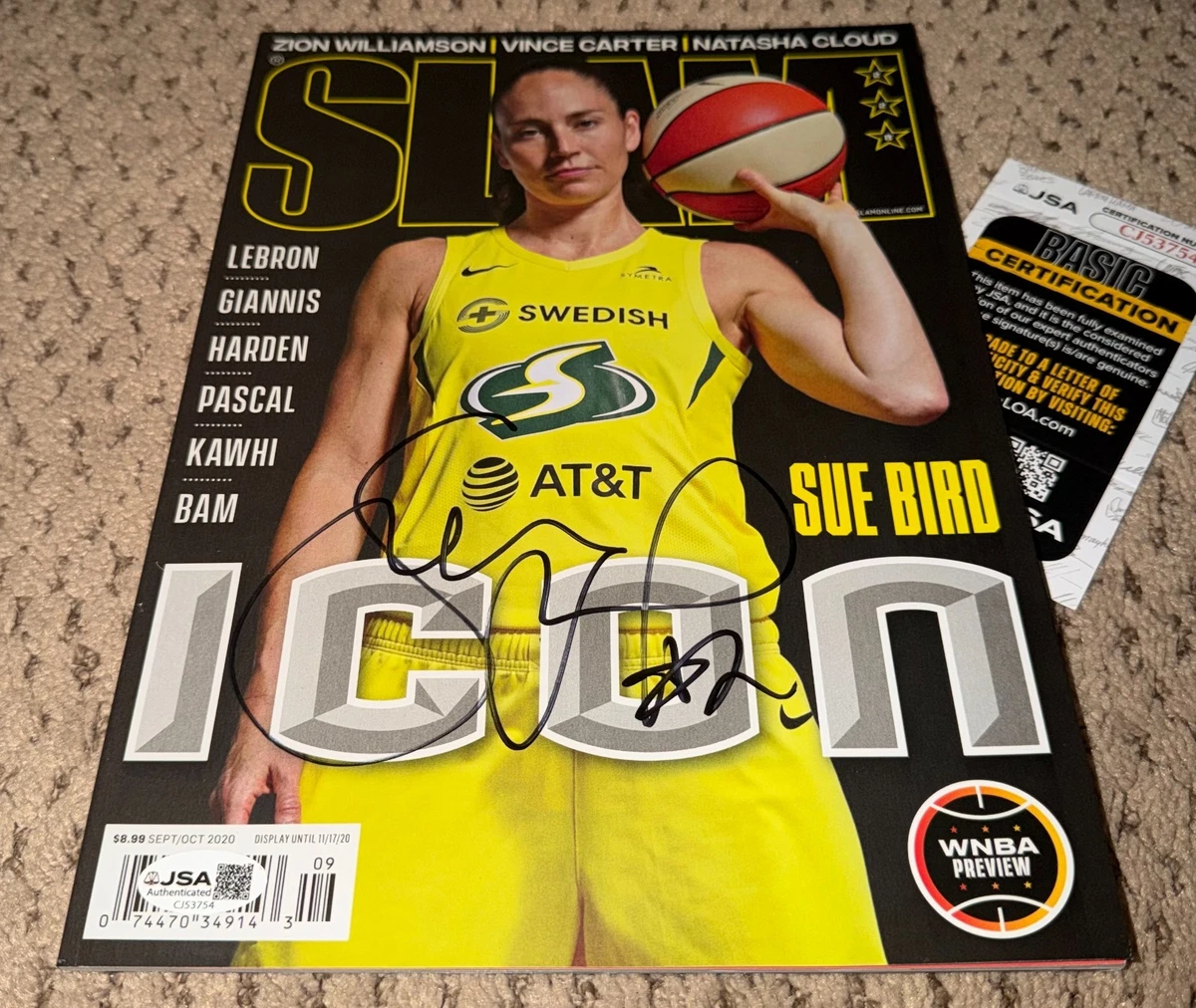Sue Bird WNBA Original Autographed Items for sale | eBay