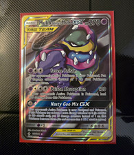 Pokemon Muk Alolan Muk GX Full Art Holo Card Unbroken Bonds Tag Team 197/214 on eBay