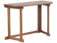 Garden Table Wood Light Wood TREIA