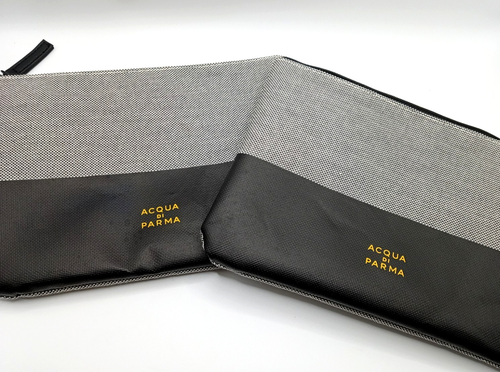 Bolsas de amenidades Air Canada Acqua di Parma de lujo LVMH estilo de vida marca vacías X2 - Imagen 5 de 5