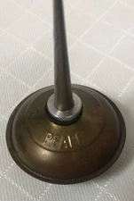 Vintage PFAFF Sewing Machine Oiler Tin Oil Can Container Metal Spout