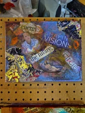 "Creative Energy" Original abstract mix media  artwork by Bob Routh