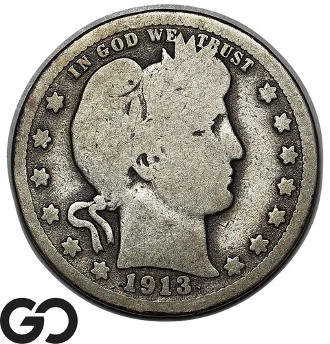 1913 Barber Quarter