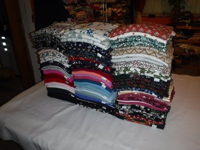 Size Plus Long Sleeve Classic Tee Tops, 4X, 3X,2X,1X,Croft & Barrow Multi Color