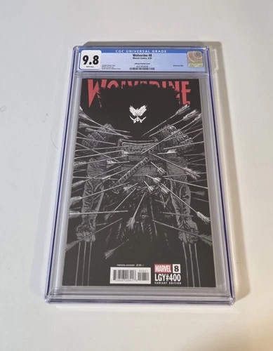 Wolverine #8 CGC 9.8 Graded Daniel Warren Johnson Variant Legacy #400 1st Print