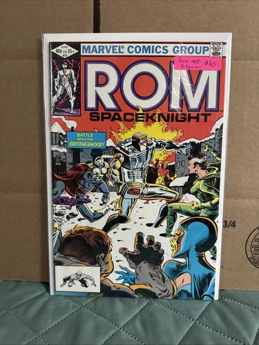 ROM #31 Bronze Age 2nd Appearance Of Rogue