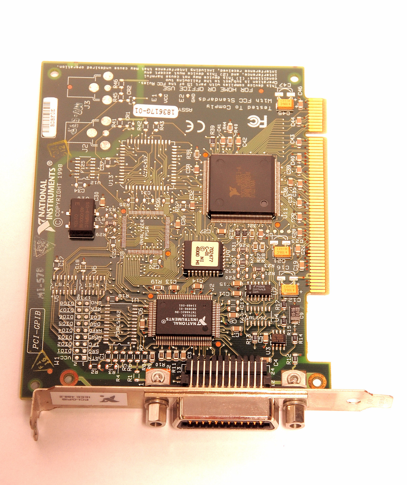 Used National Instruments IEEE488 PCI / ISA slot Controller Card